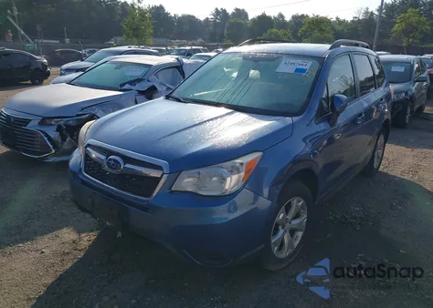 2015 Subaru Forester 2.5I Premium z USA, uszkodzony, nr VIN JF2SJADC6FH459948